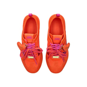 Suede Biscotti Orange Sneakers