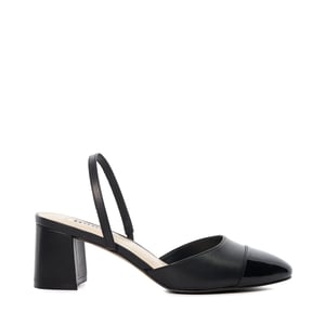 Dune Ladies Careful - Block Heeled Slingback Courts
