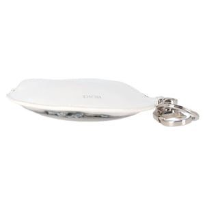 Dior x Daniel Arsham Basketball Zip Coin Case in White Leather