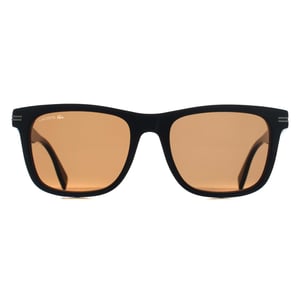 Lacoste L6045S 001 zwart bruine zonnebril