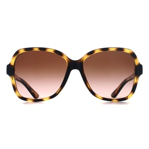 Armani Exchange AX4029S 811713 glanzend havana bruin gradiënt zonnebril
