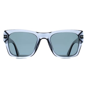 Persol Square Unisex Transparent Ocean Dark Blue Polarized PO3384S