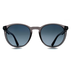 Persol Round Mens Transparent Grey Light Blue Gradient Dark Blue Polarized PO3152S