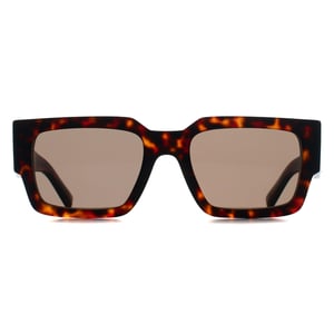 Prada Rectangle Mens Root Tortoise Dark Brown PRB17S