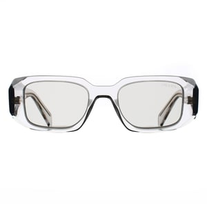 Prada PR17WS 12R30B transparant grijs lichtgrijze zonnebril