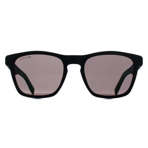 Lacoste Rectangle Mens Matte Black Grey L6018S