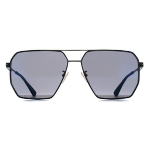Police Rectangle Mens Shiny Rose Gold Smoke Blue Mirror SPLL79 Champ Lite 2