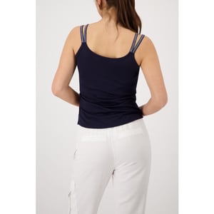 Monari  top with sequin straps 410712 755