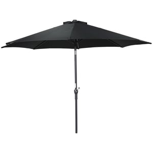 Garden Impressions Lotus parasol Ø300 cm carbon black -
