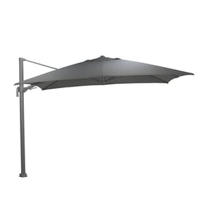 Garden Impressions Hawaii big pole parasol 350x350 cm arctic grey donker