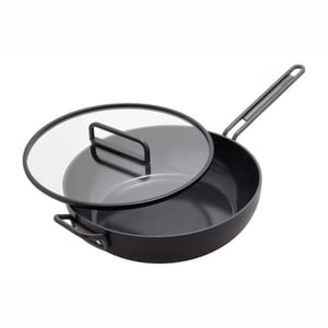 Greenpan Tucci koekenpan met deksel black 33 cm