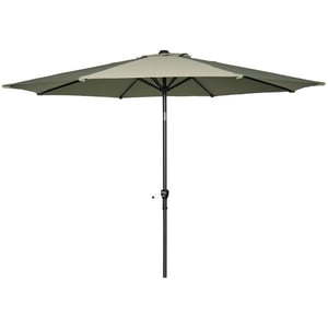 Garden Impressions Lotus parasol Ø300 cm carbon black olijf