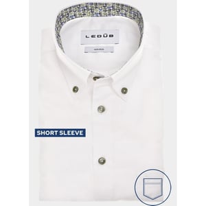 Ledûb Business hemd korte mouw le24313 mfn0 0143301/910-550-000