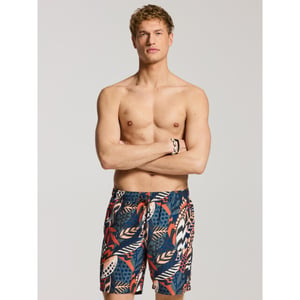 Shiwi Heren zwemshort mike 7" bladeren print multicolor