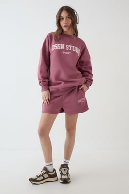 DSGN Studio Applique Sweat Short