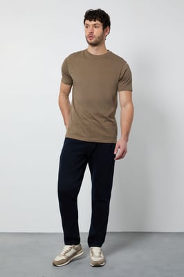 Blue Black Rinse Wash Stretch Slim Fit Jean