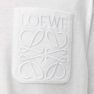 Loewe Pocket Anagram Tonal Logo Relaxed Fit T-Shirt