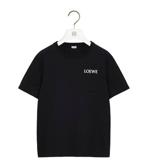 Loewe Cotton Pocket Logo T-Shirt
