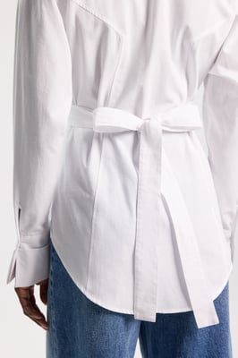 Woven Fitted Buttoned Shirt