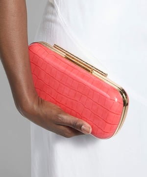 Dune Accessories Body - Structured Chain Strap Clutch Bag