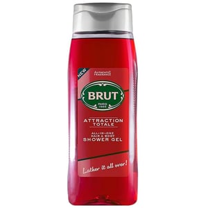 Brut Attraction Totale Shower Gel 500ml