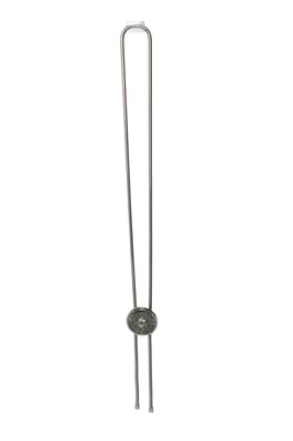 Balmain, zilveren ketting met Balmain-embleem