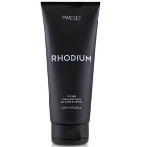 Yardley London Rhodium Hair & Body Wash 200ml