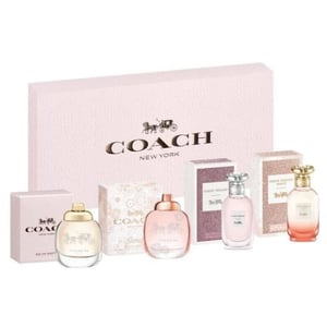 Coach For Her Mini Set 4.5ml EDP + 4.5ml EDT + Floral Blush 4.5ml EDP + Floral 4.5ml