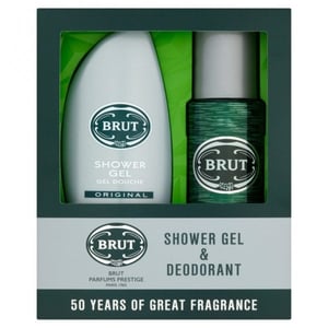 Faberge Brut 200ml Deodorant Spray / 250ml Shower Gel