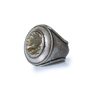 Maison Margiela, zilveren en gouden ring