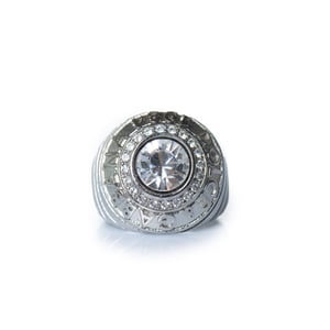 Dolce & Gabbana, zilveren ring 1984 met steen