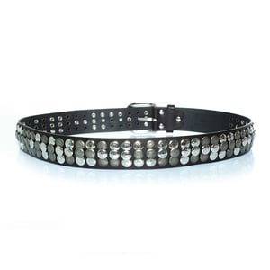 Isabel Marant, Giant studs riem in zwart