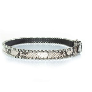 Isabel Marant, Zap-riem met studs en slangenprint