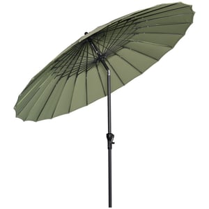 Garden Impressions Manilla parasol Ø250 cm carbon black olijf