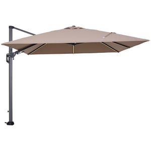 Garden Impressions Hawaii lumen parasol 300x300 cm taupe