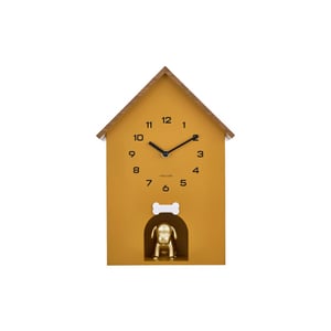 Karlsson wall clock dog house - Øcm