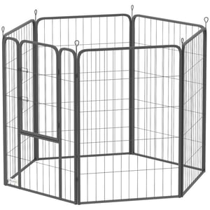 4goodz Heavy duty puppyren 6 panelen 100 cm hoog