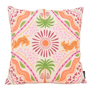 NOVÉE Sunset safari outdoor kussenhoes | 45x45 cm | katoen/polyester