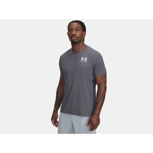 Under Armour ua heatgear fitted ss-gry training t-shirt korte mouw heren -