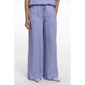 Rino & Pelle Nourregular.7002623 rino&pelle regular length wide leg pants brushed blue