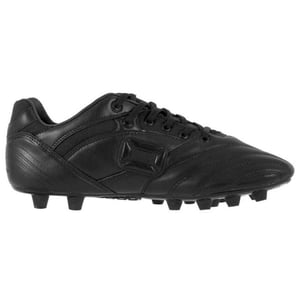 Stanno nappa nero fg voetbal schoen firm ground heren -