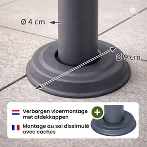 4gardenz ® vrijstaande brievenbus brievenbus met standaard