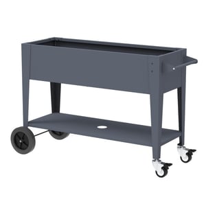 Westmann Mobila plus metalen verhoogde plantenbak op wielen -