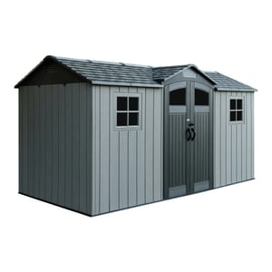 Lifetime Kentucky kunststof tuinschuur met vloer 206x427 cm -
