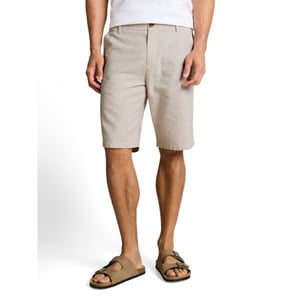 Tom Tailor Regular cotton linen chino shorts