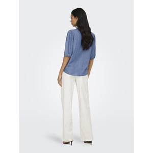 Only Onlcharis life 2/4 frill shirt wvn