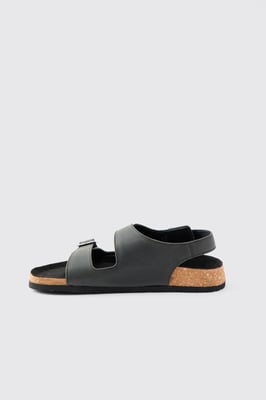 Double Strap Buckle Sandal