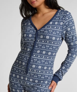 Hunkemöller Onesie Jersey Fairisle