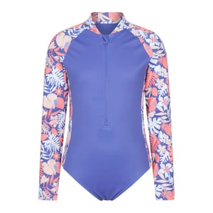 Mountain Warehouse Kinderen Mira Bloemen Rash Guard (Paars)