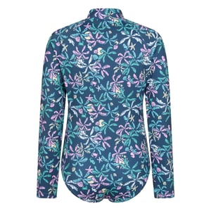 Mountain Warehouse Kinderen Mira Palm Leaf Rash Guard (Donker Teal)